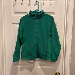 Nike ACG Womens Fleece Jacket Full Zip‎ Therma-Fit Green Outdoors Large